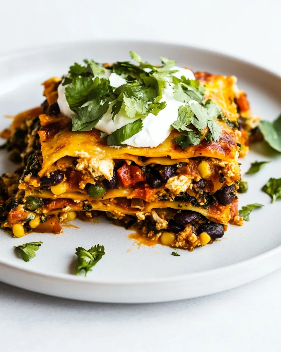 Chicken Mexican Lasagna