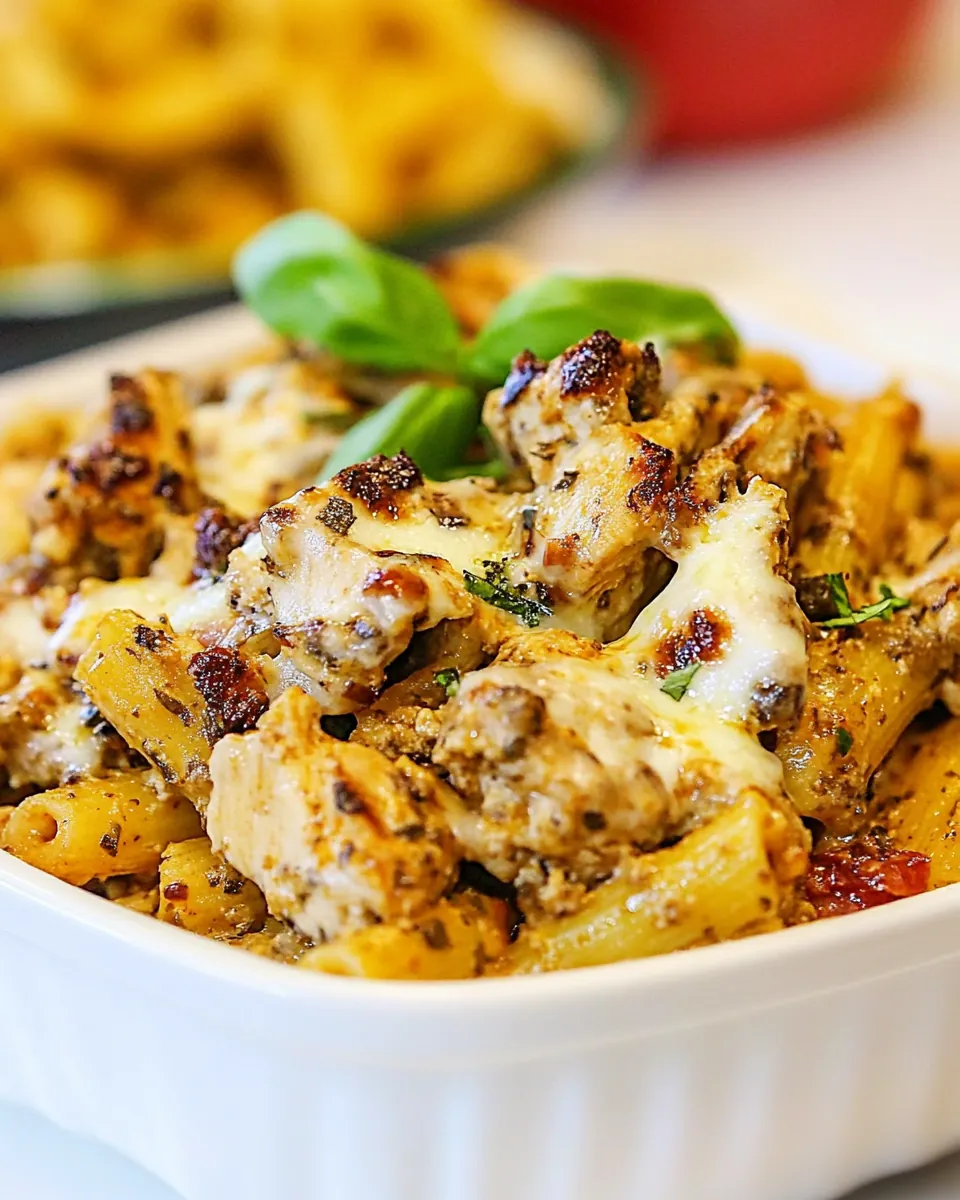 Chicken Mozzarella Pasta