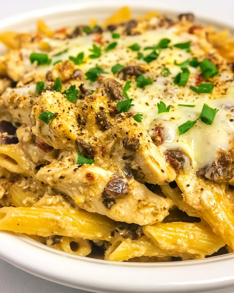 Chicken Mozzarella Pasta