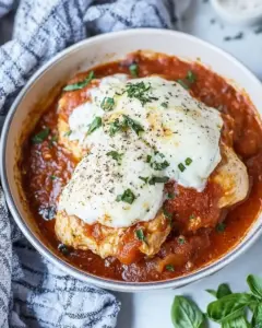 Chicken Mozzarella Skillet