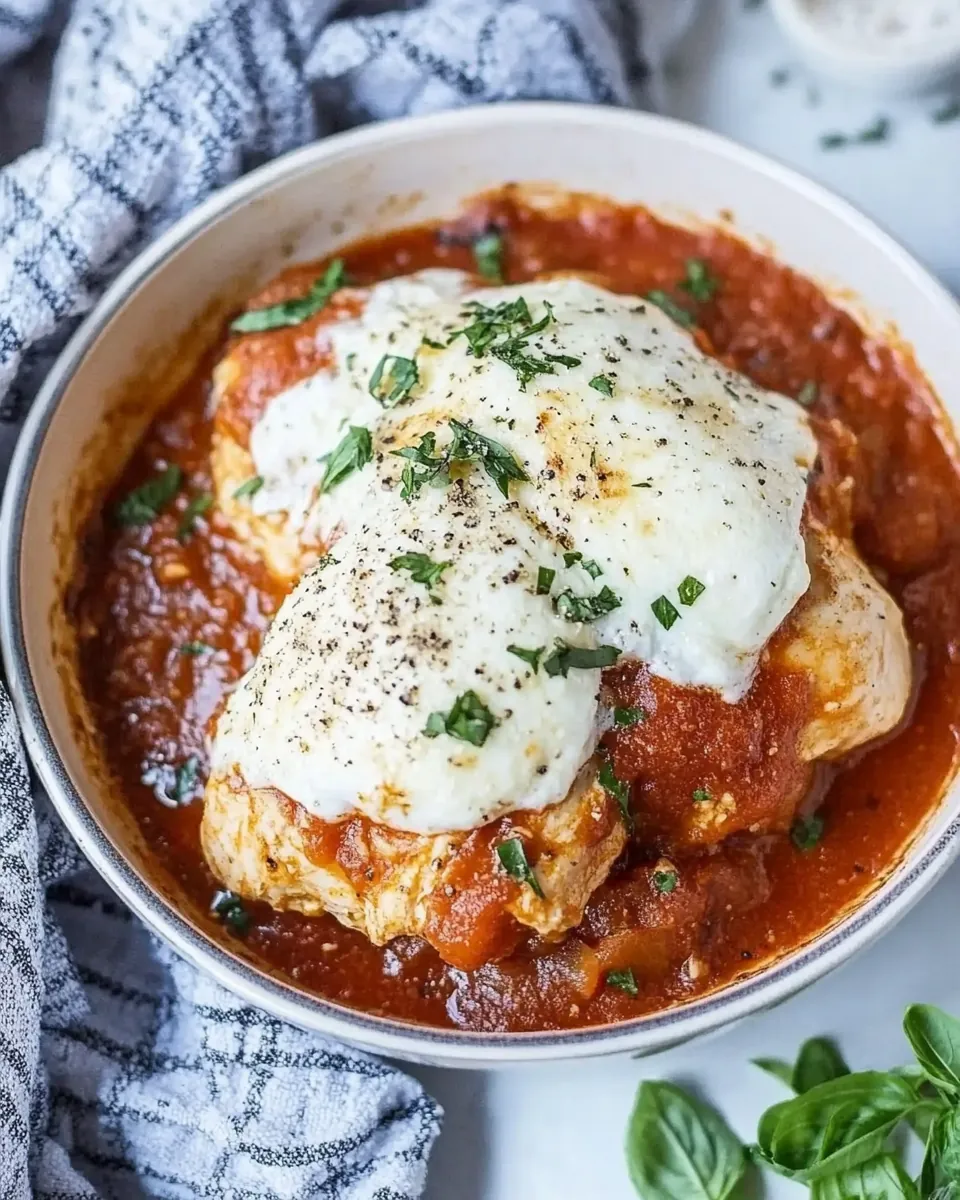 Chicken Mozzarella Skillet