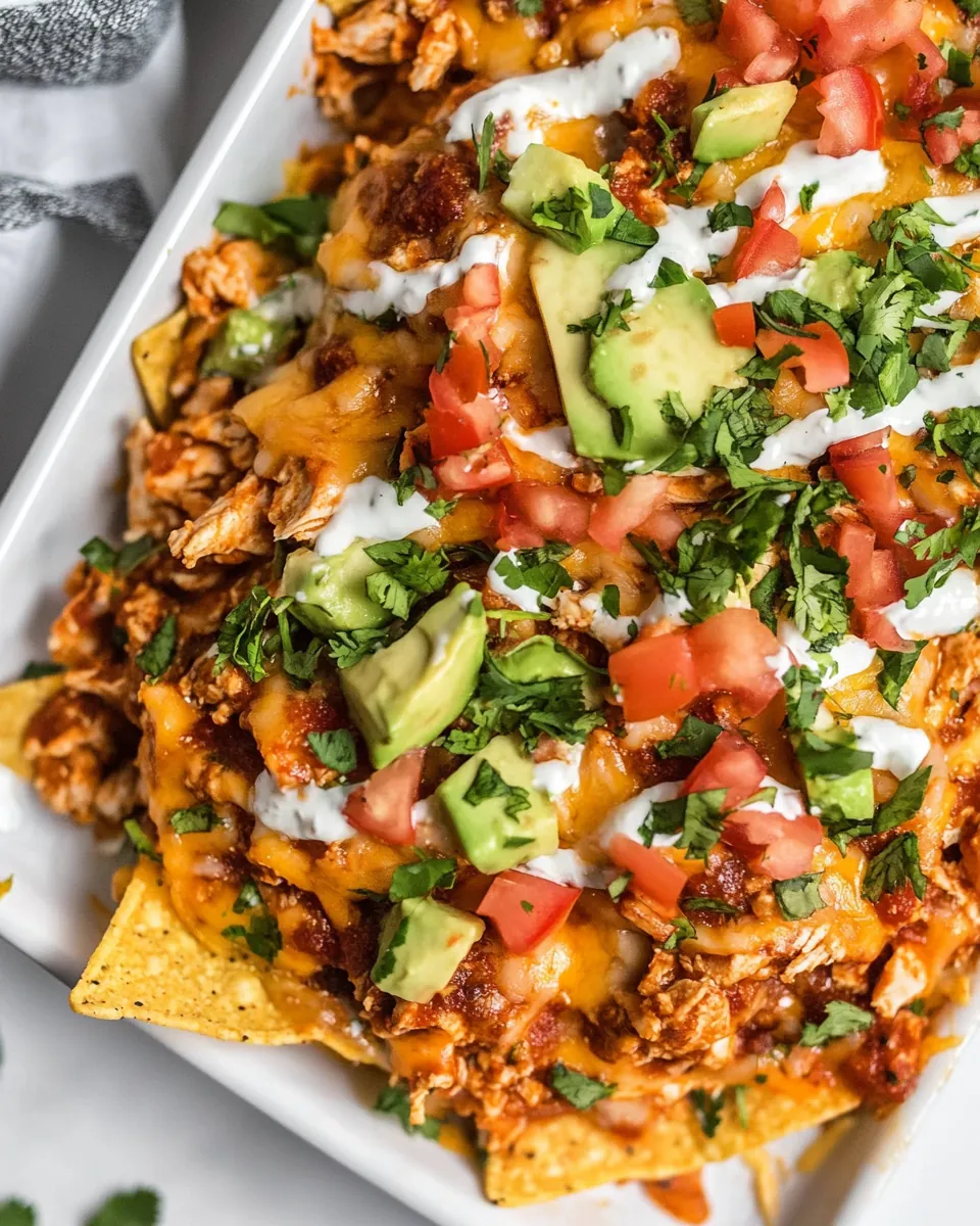 Chicken Nachos