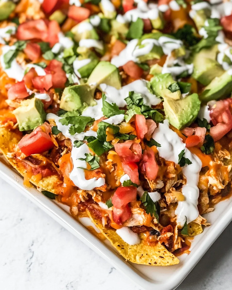 Chicken Nachos