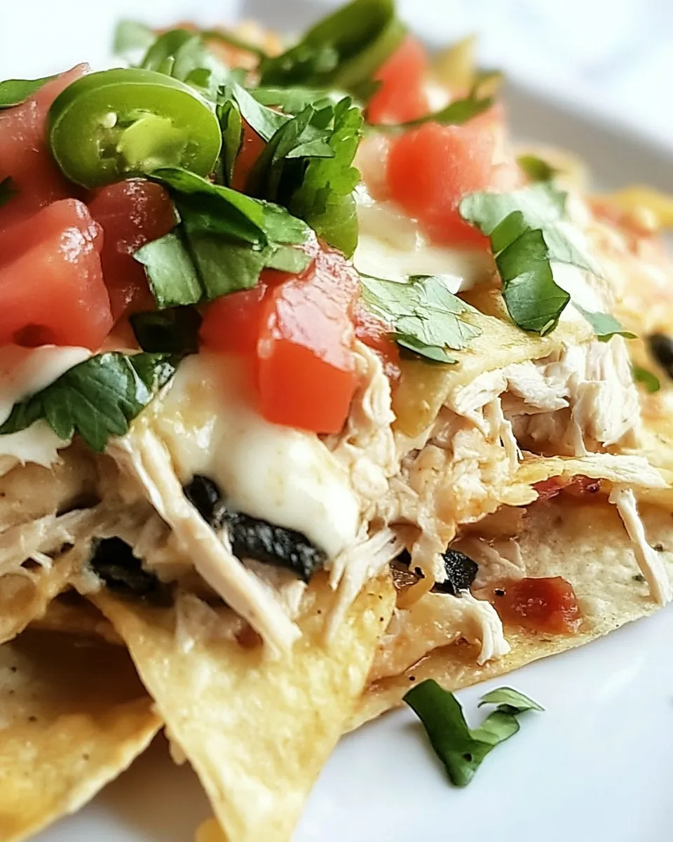 Chicken Nachos