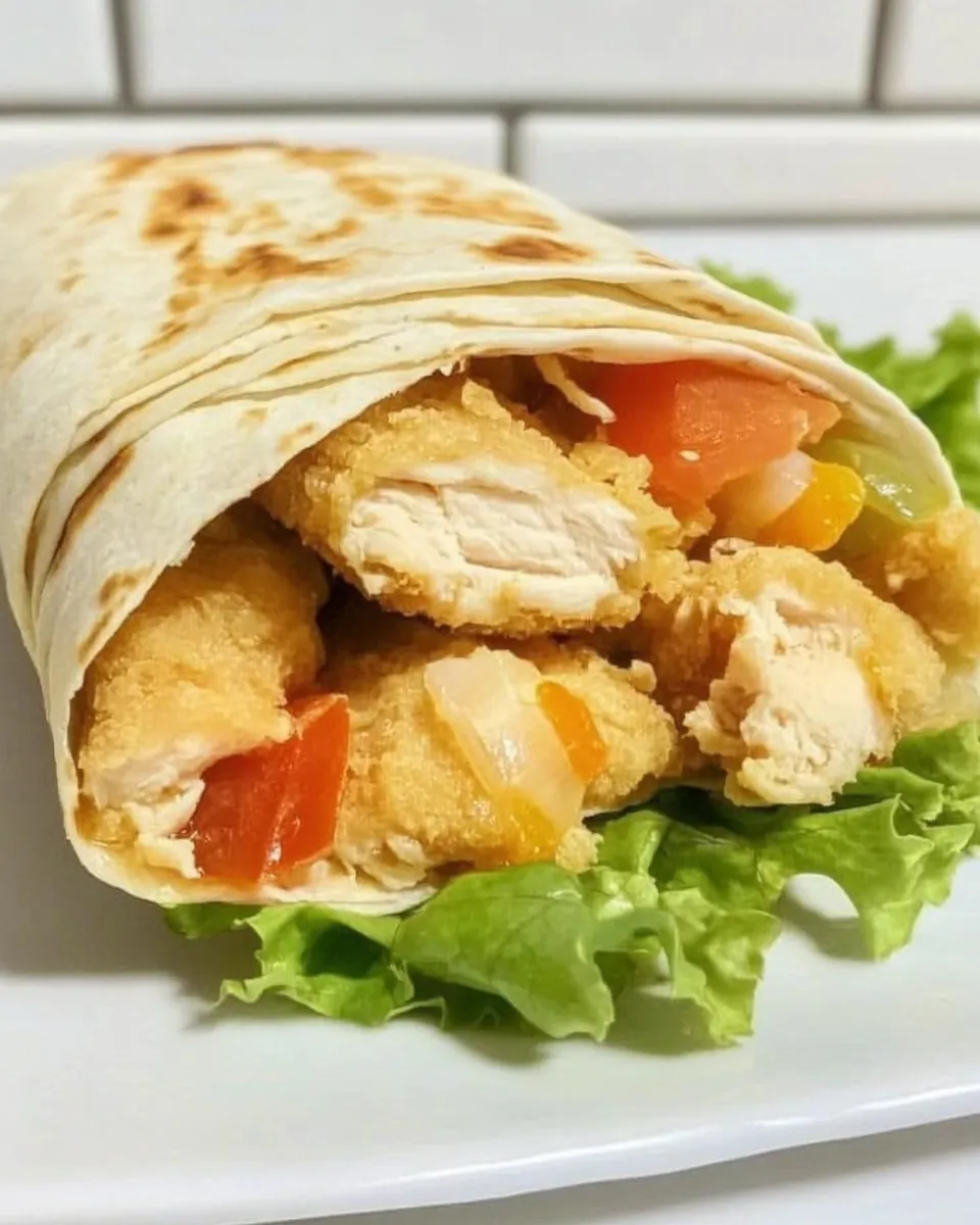 Chicken Nugget Wraps