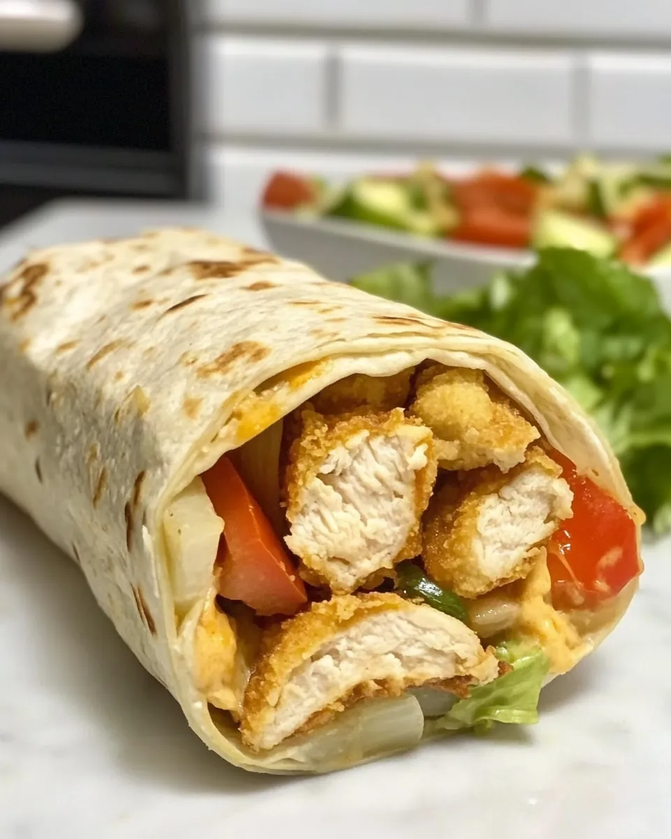 Chicken Nugget Wraps