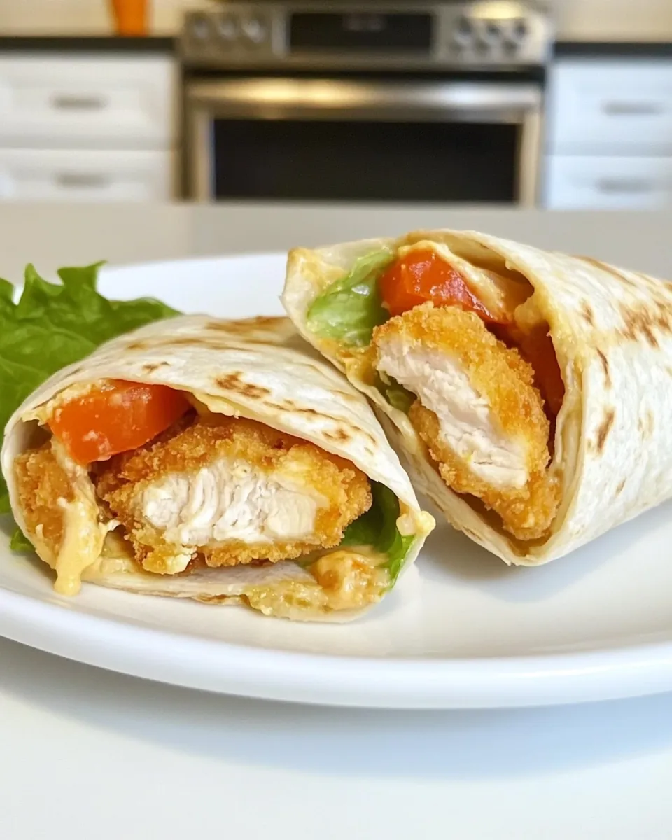 Chicken Nugget Wraps