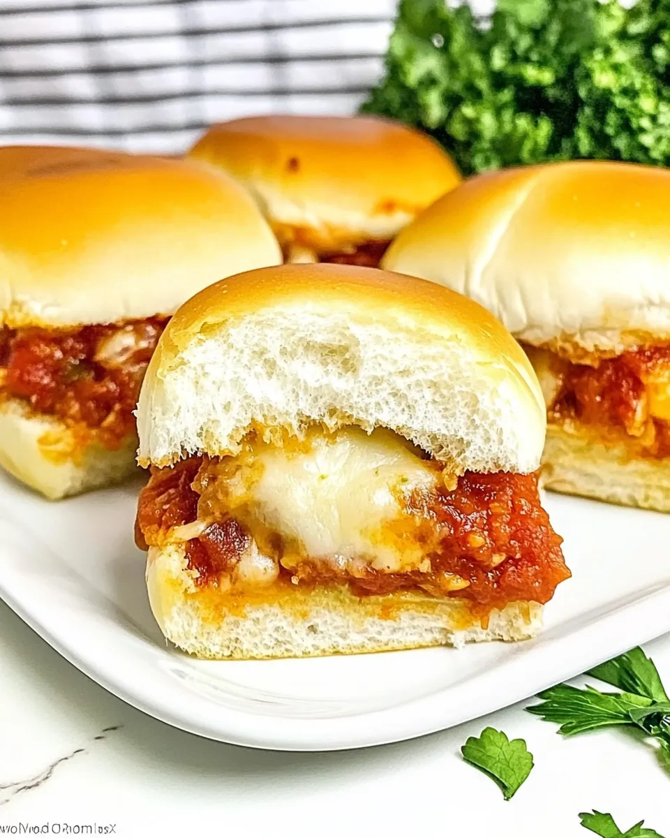 Chicken Parm Sliders