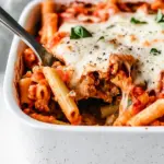 Chicken Parmesan Baked Ziti