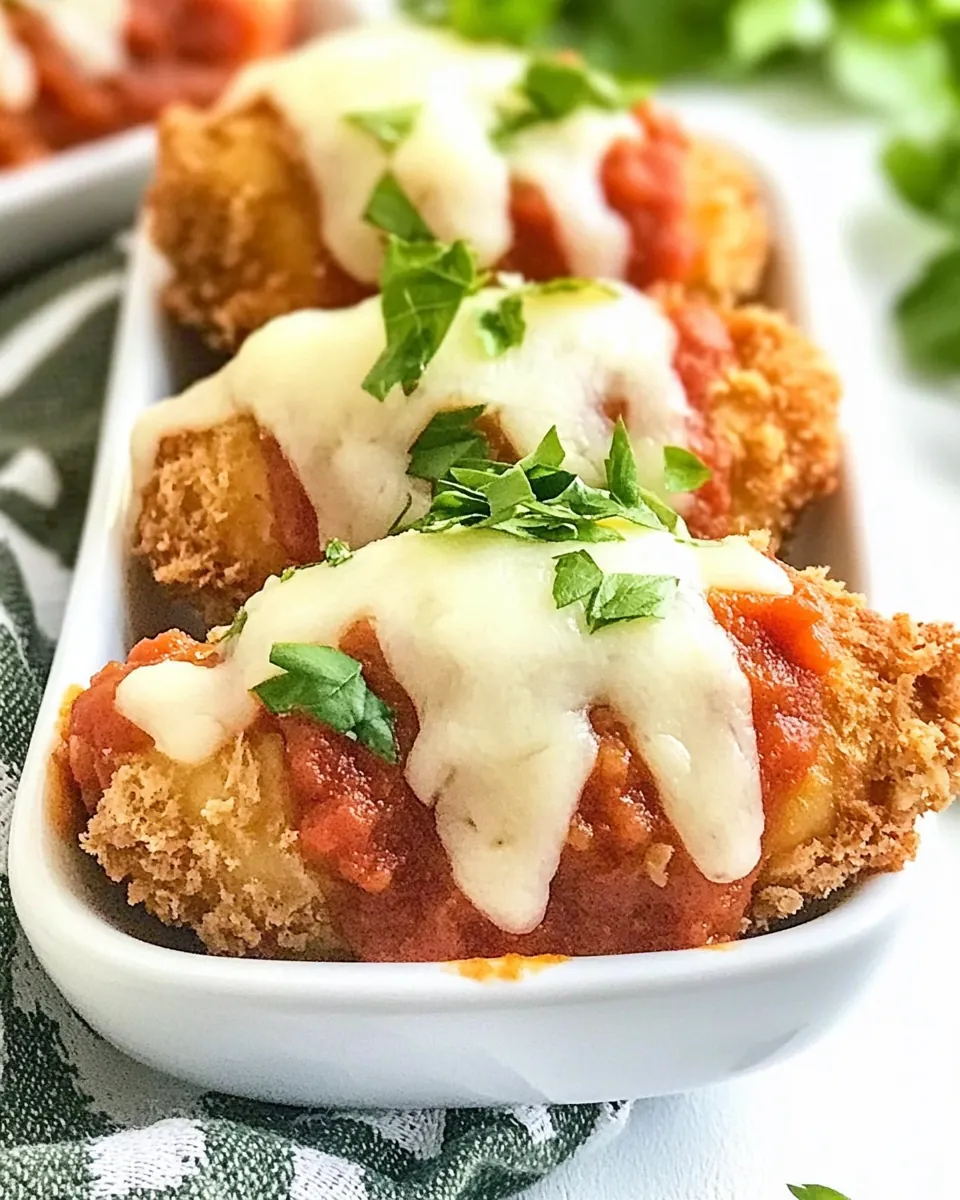 Chicken Parmesan Bird Dogs