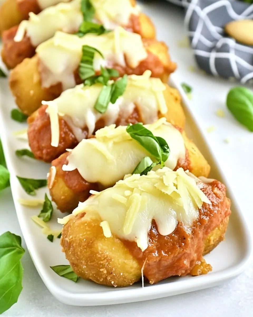 Chicken Parmesan Bird Dogs