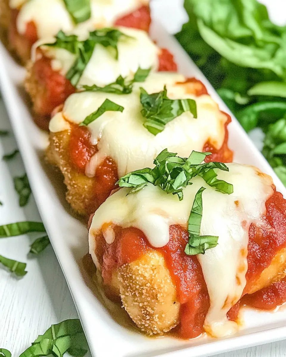 Chicken Parmesan Bird Dogs