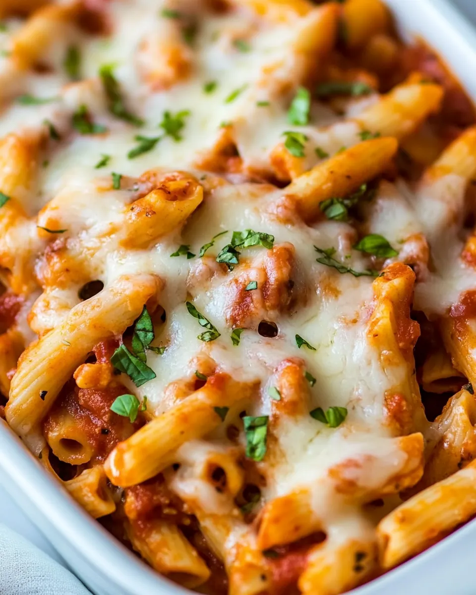 Chicken Parmesan Pasta