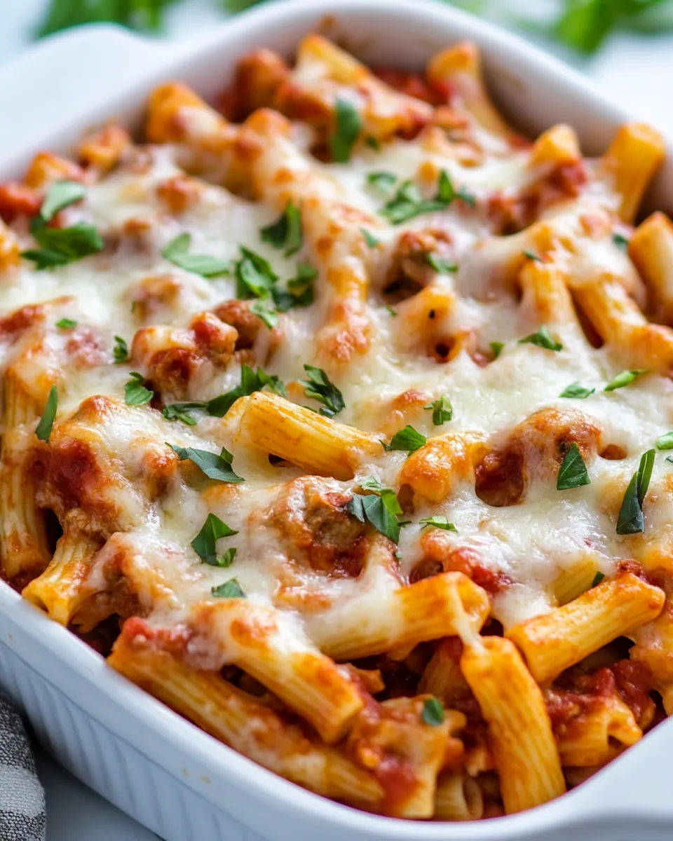 Chicken Parmesan Pasta