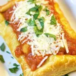 Chicken Parmesan Puff Pastry
