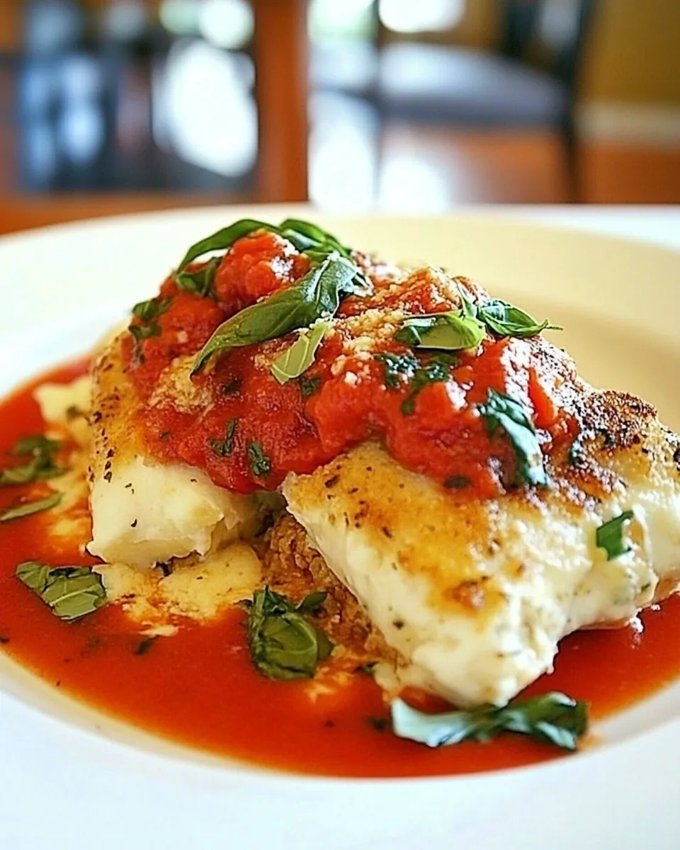 Chicken Parmesan Rollatini