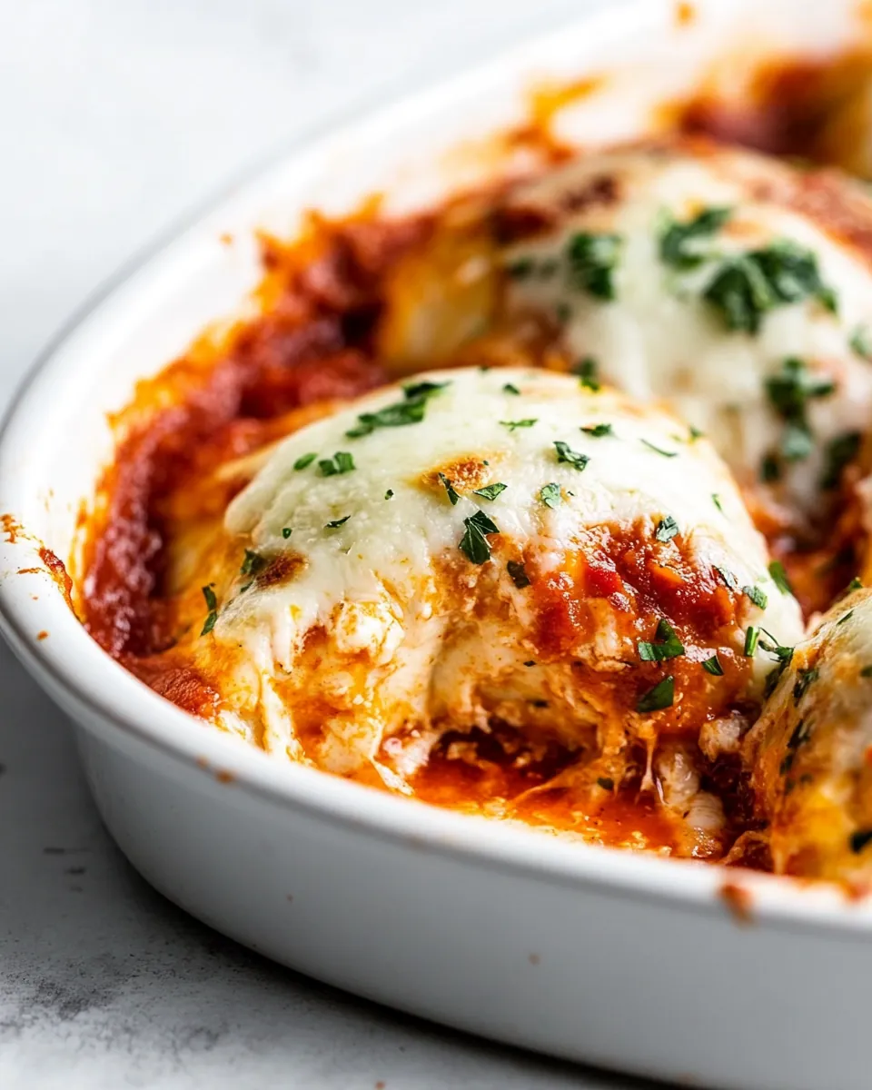 Chicken Parmesan Rolls