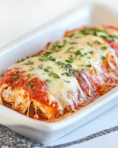 Chicken Parmesan Rollups