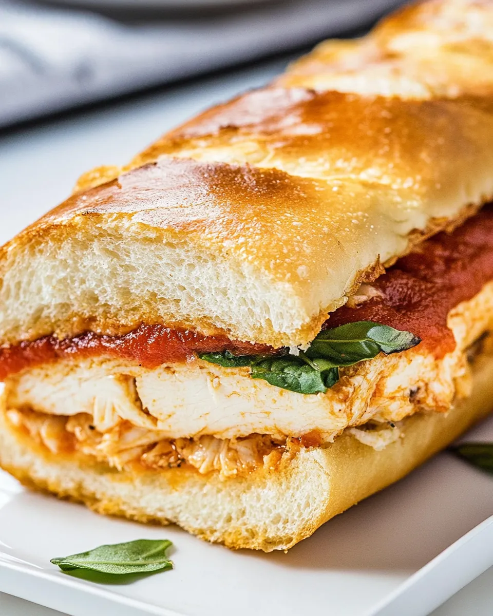 Chicken Parmesan Sandwich