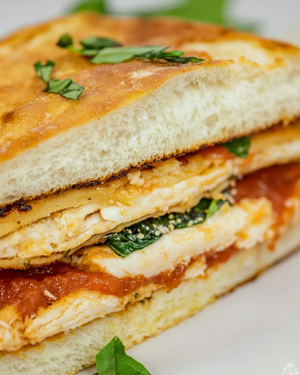 Chicken Parmesan Sandwich