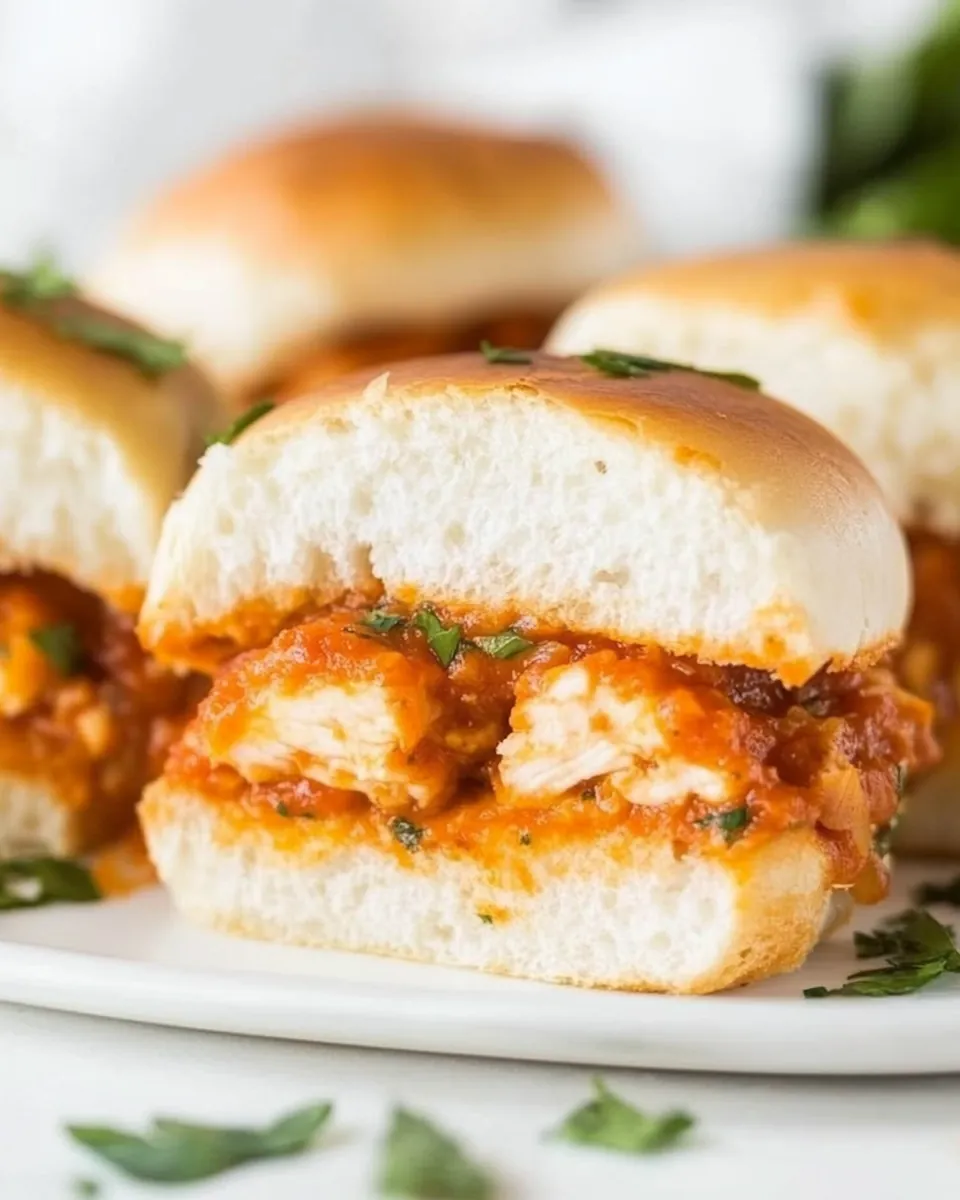 Chicken Parmesan Sliders