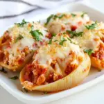 Chicken Parmesan Stuffed Shells