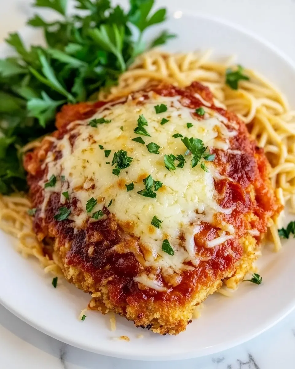 Chicken Patty Parmesan