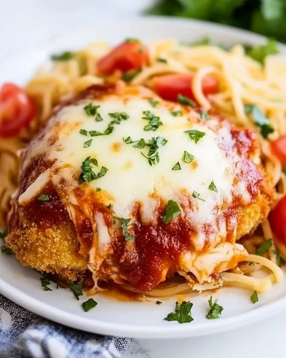 Chicken Patty Parmesan