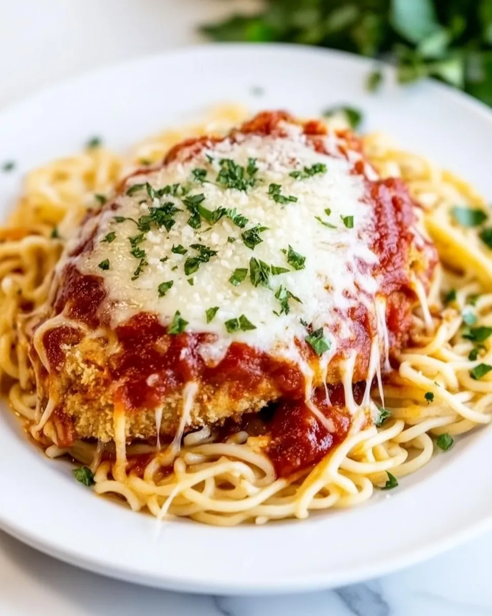 Chicken Patty Parmesan