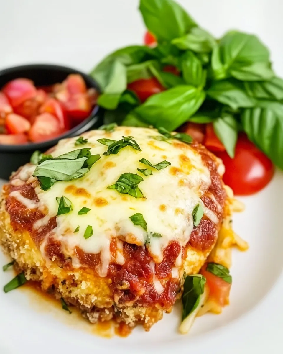 Chicken Patty Parmesan