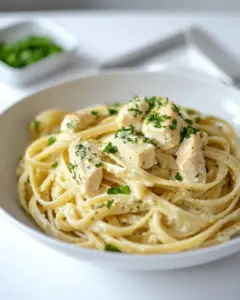 Chicken Pesto Alfredo Pasta
