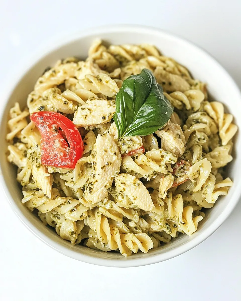 Chicken Pesto Pasta