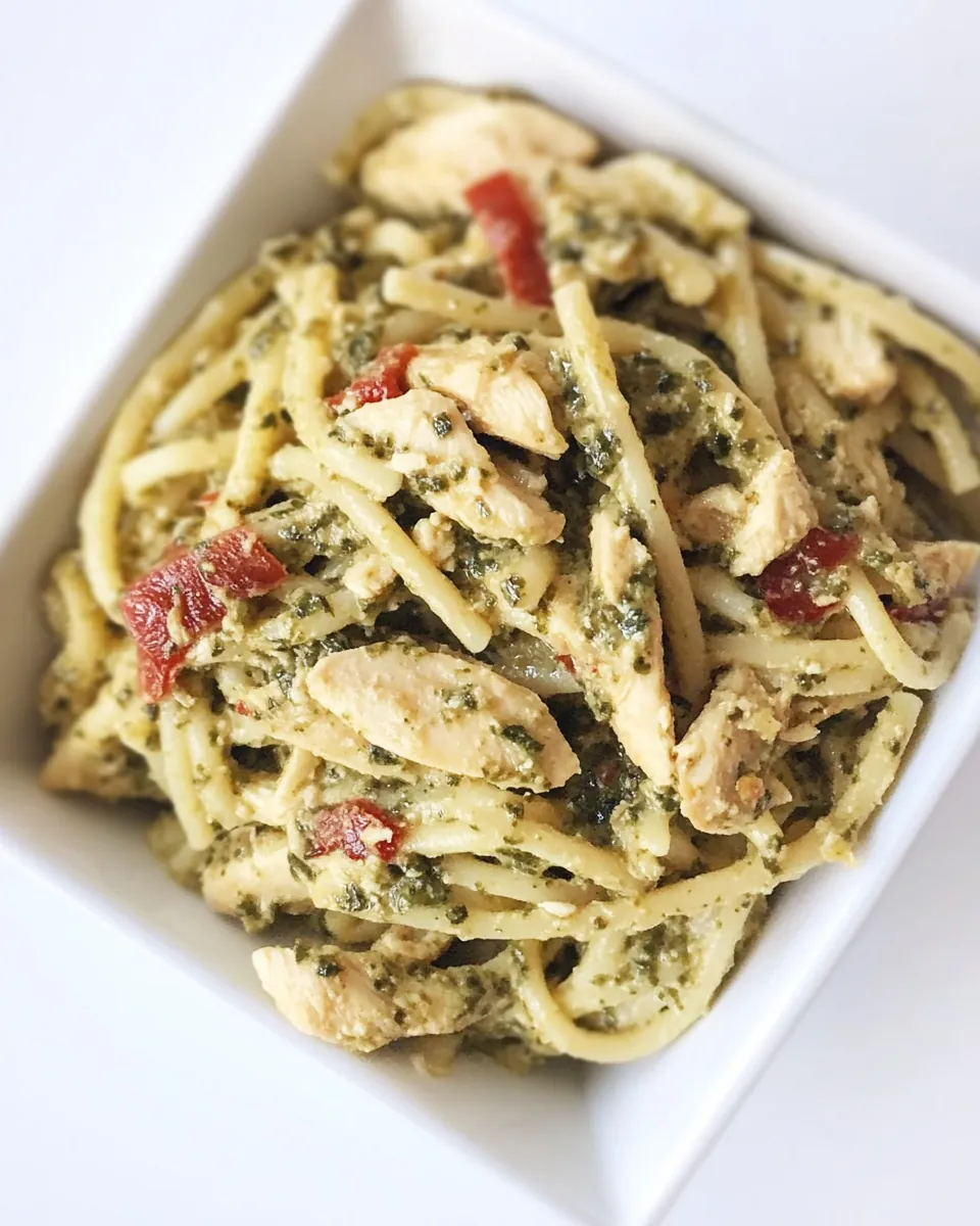 Chicken Pesto Pasta