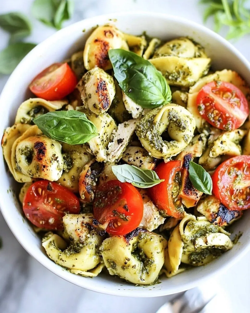 Chicken Pesto Tortellini