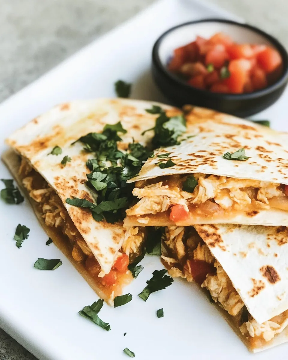 Chicken Quesadillas