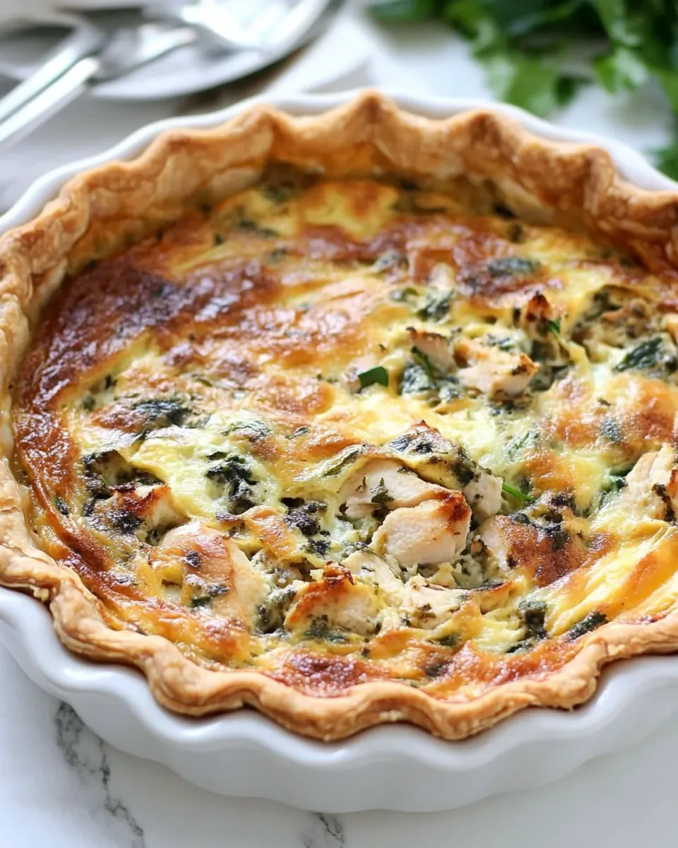 Chicken Quiche