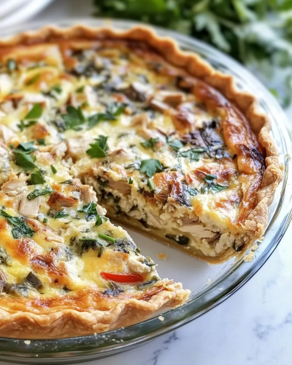 Chicken Quiche