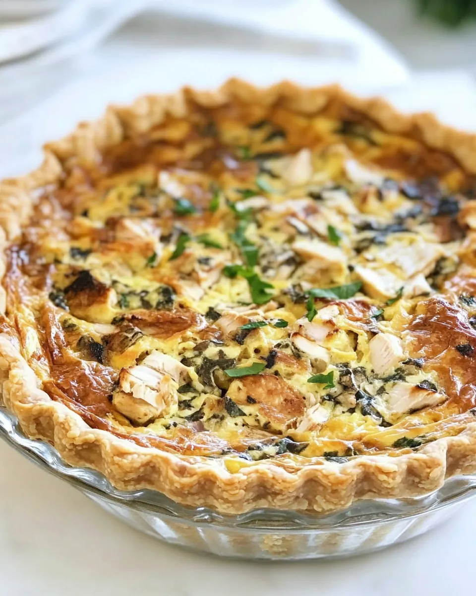 Chicken Quiche