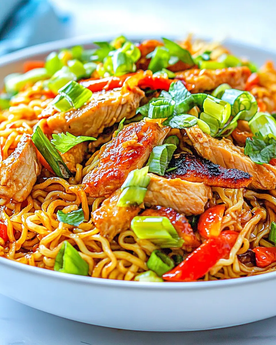 Chicken Ramen Stir Fry