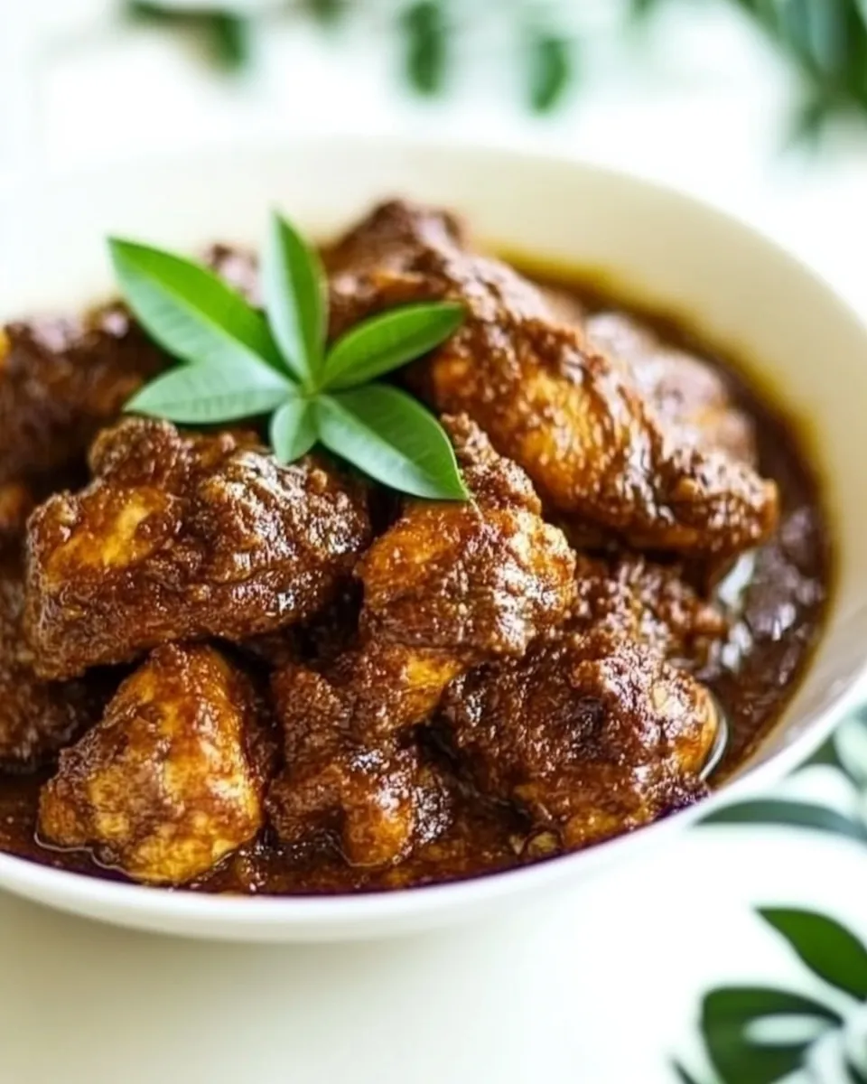 Chicken Rendang