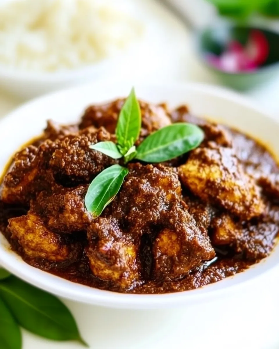 Chicken Rendang
