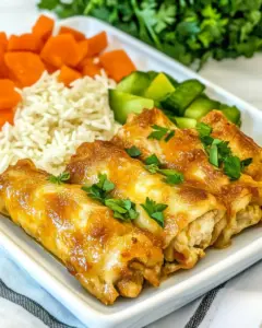 Chicken Roll Ups and Rice