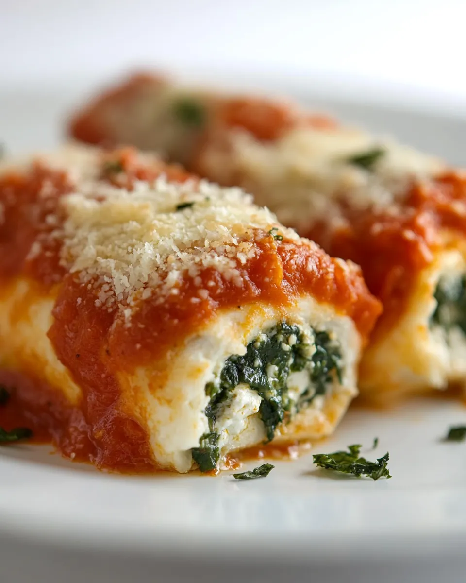 Chicken Rollatini Parmesan