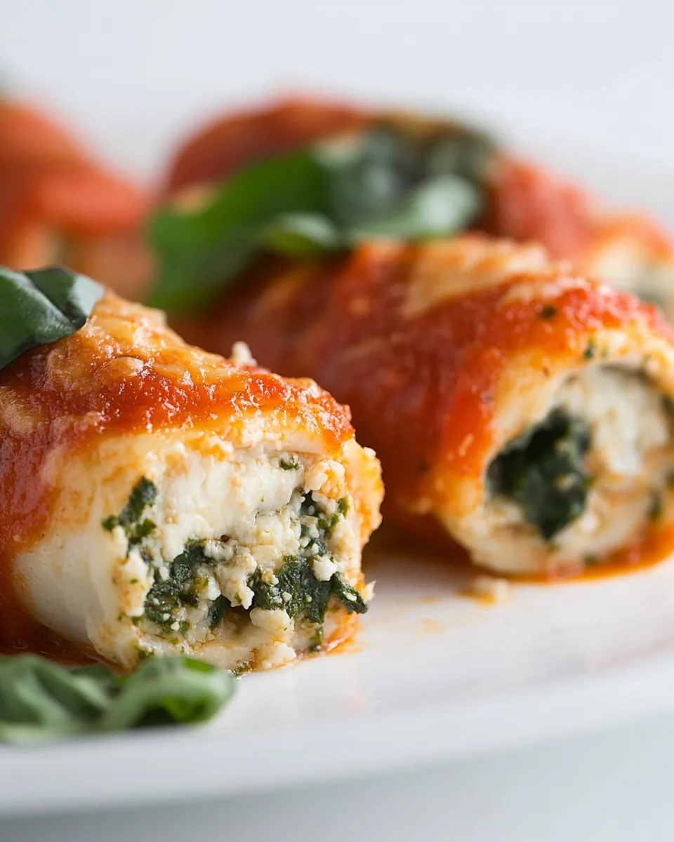 Chicken Rollatini Parmesan