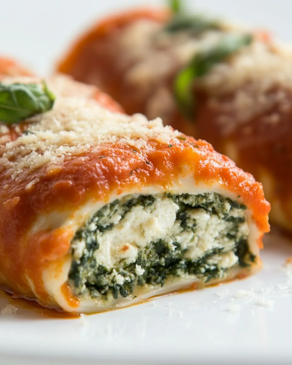 Chicken Rollatini Parmesan