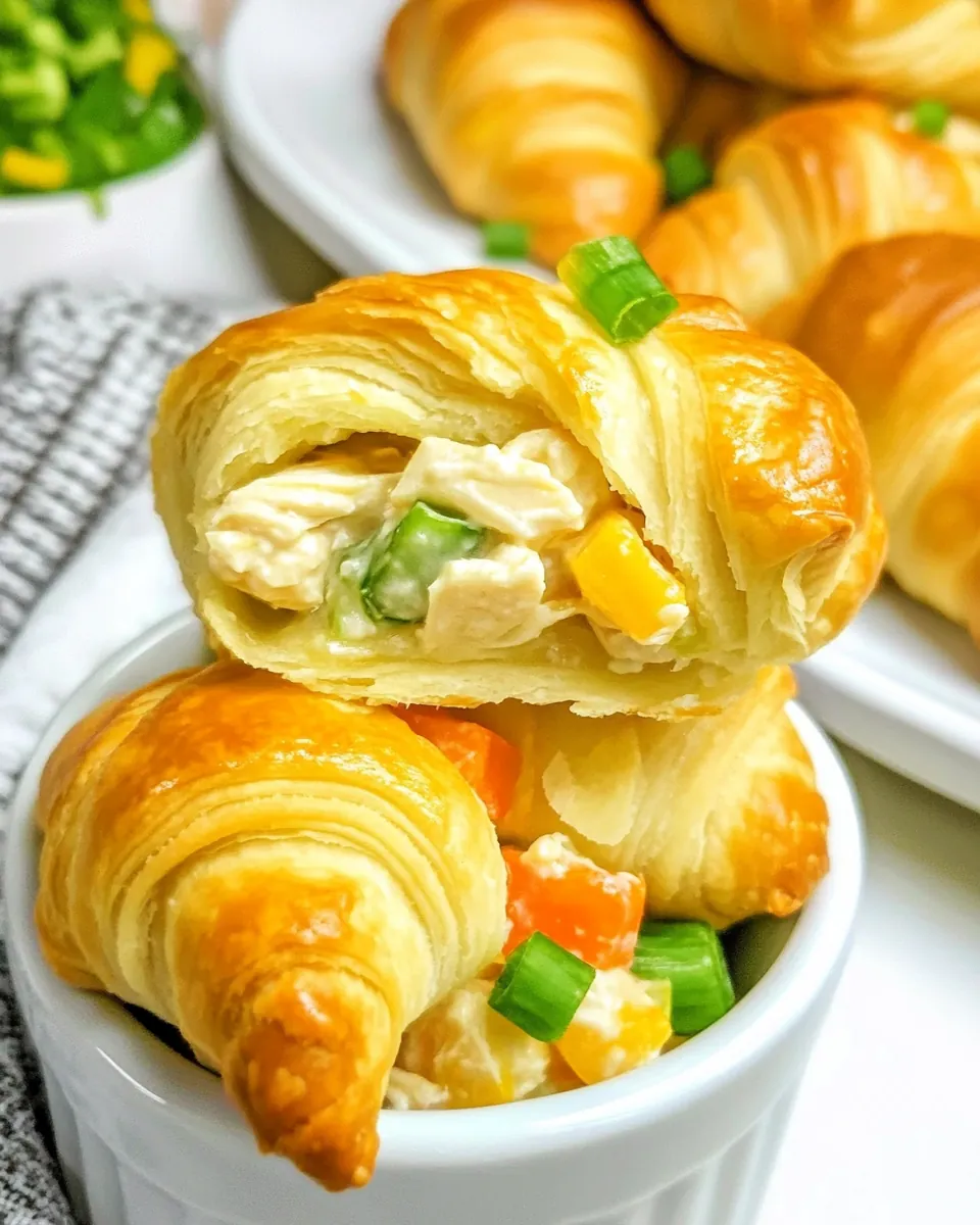 Chicken Salad Crescents