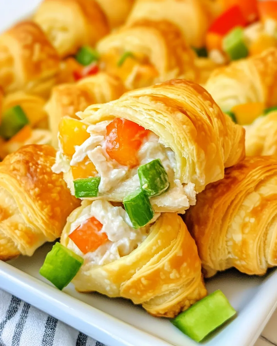 Chicken Salad Crescents