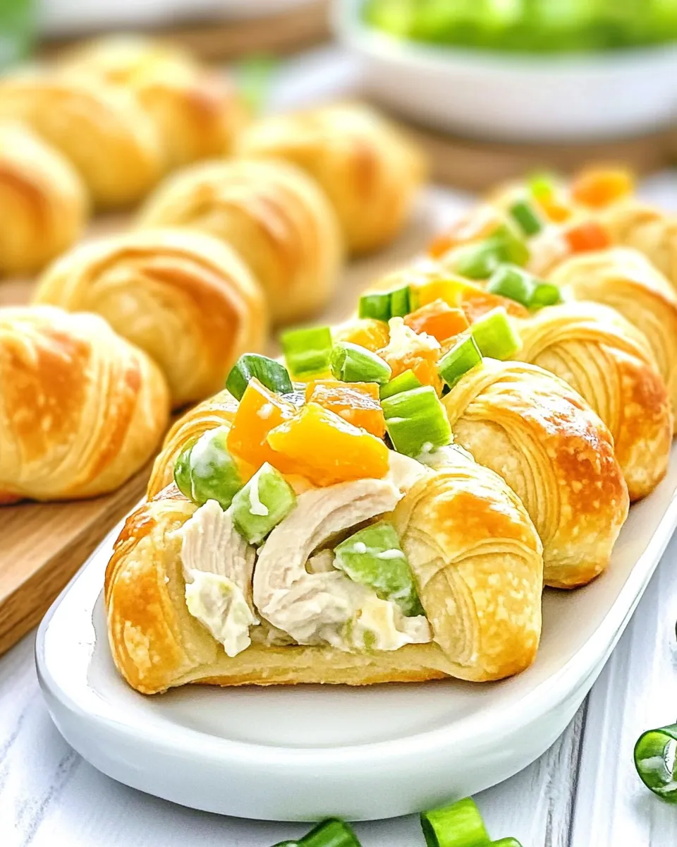 Chicken Salad Crescents