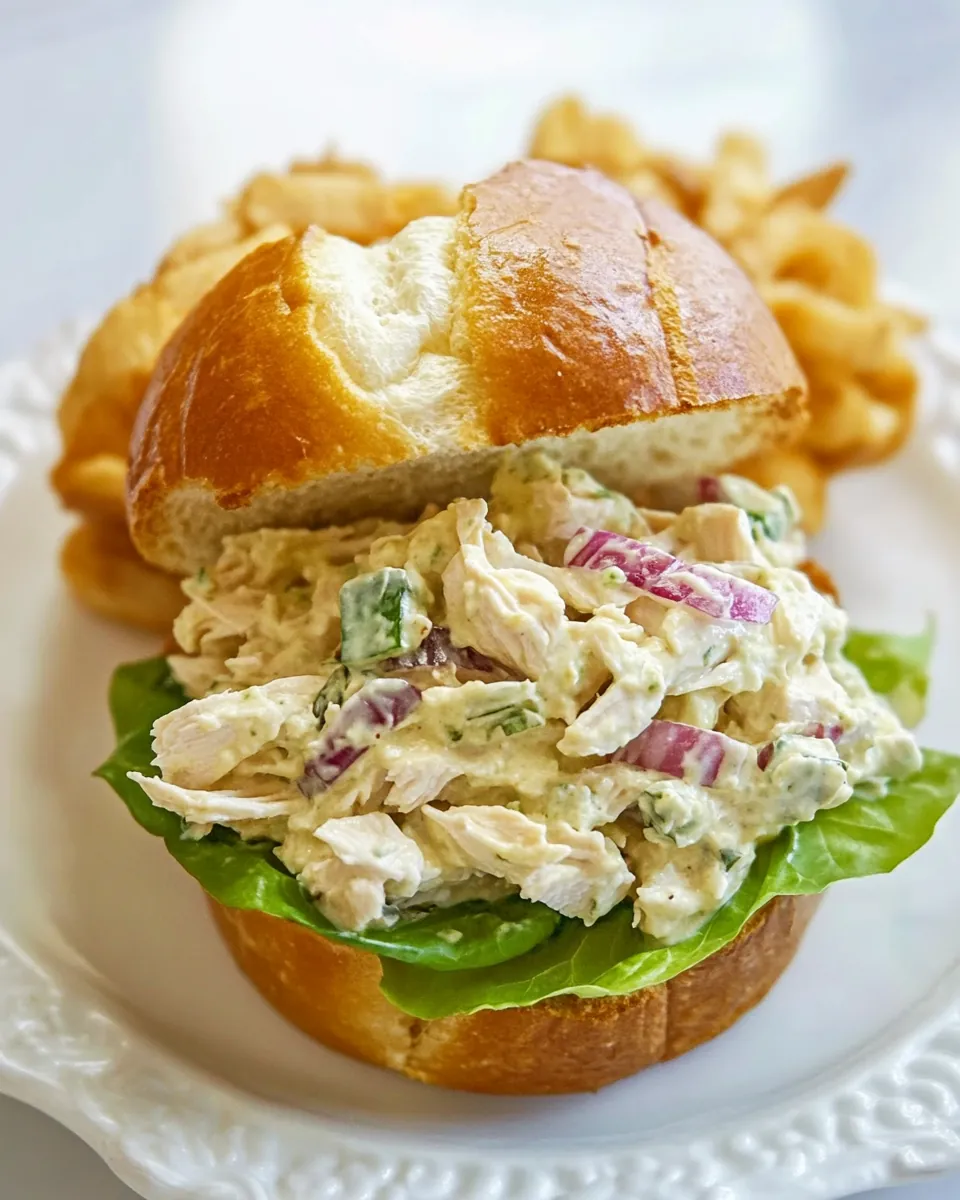 Chicken Salad Sandwiches