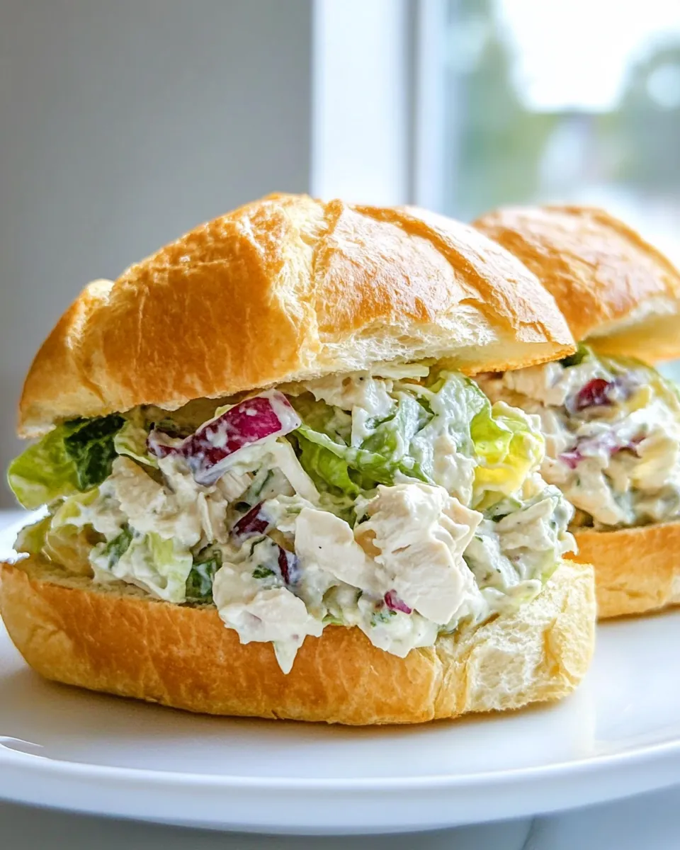 Chicken Salad Sandwiches